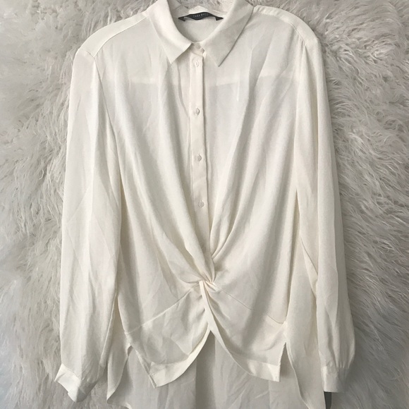 Zara drape knot blouse - Picture 5 of 5