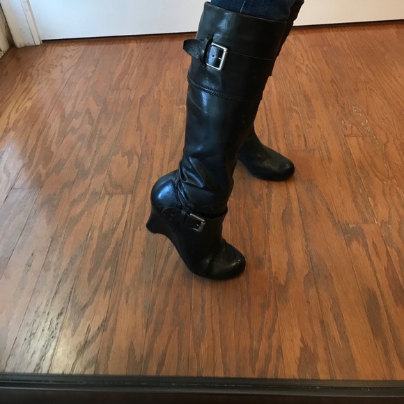 💥💥💥SOLD💥💥💥Pesaro Black Boots - Picture 3 of 6