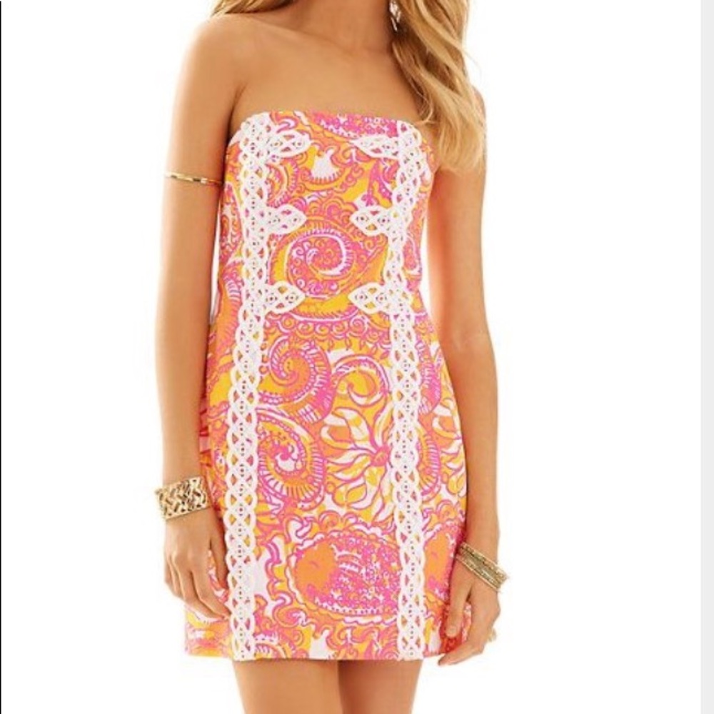 NWT Lilly Pulitzer Tansy Dress in Sea and Be Seen