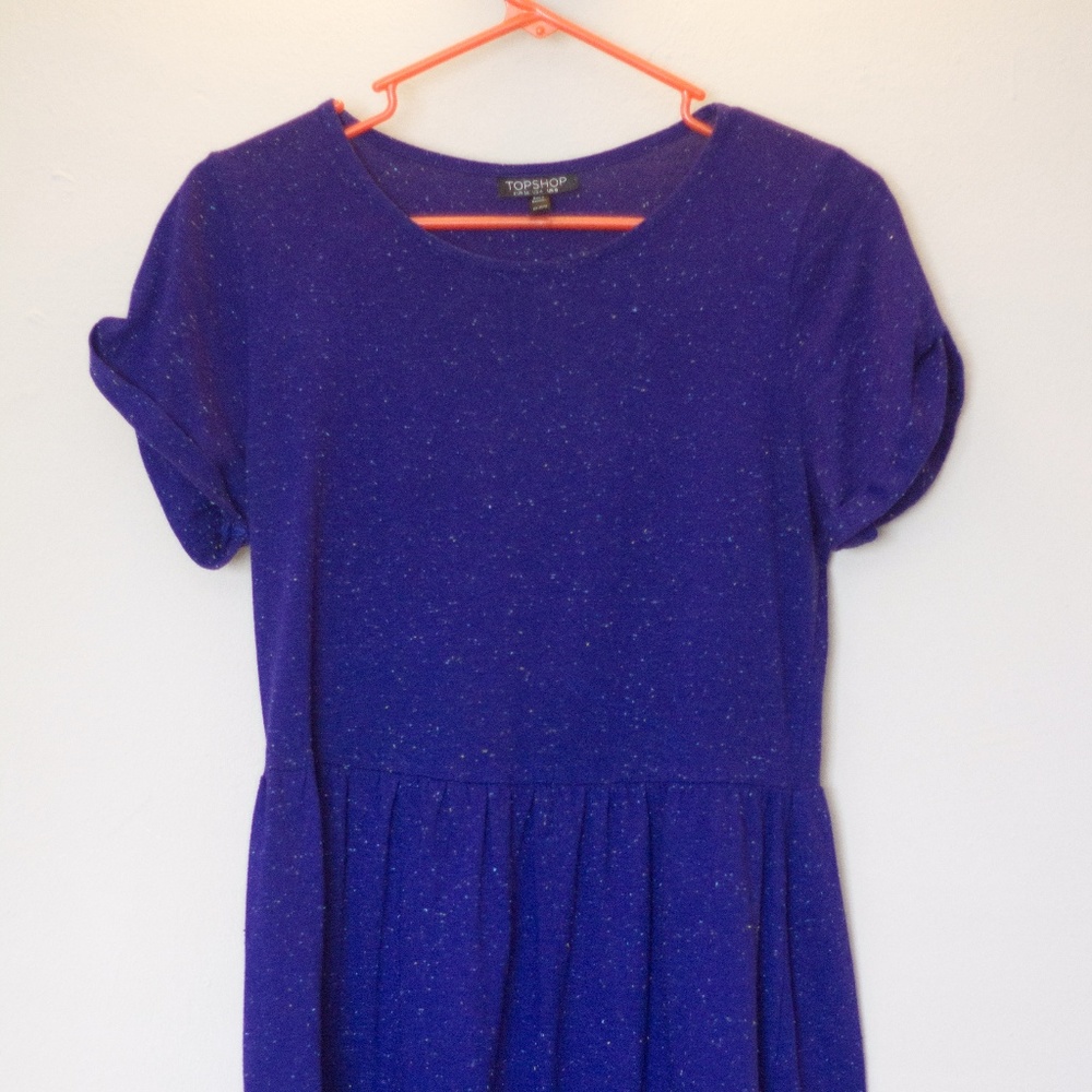 Topshop Ultramarine Skater Dress