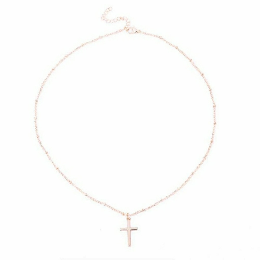 5 for $25 Delicate Dainty Cross Necklace - Picture 6 of 6
