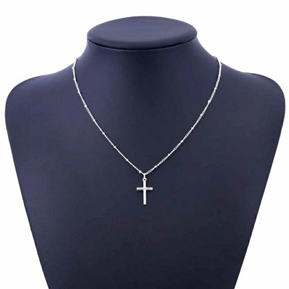 5 for $25 Delicate Dainty Cross Necklace - Picture 5 of 6