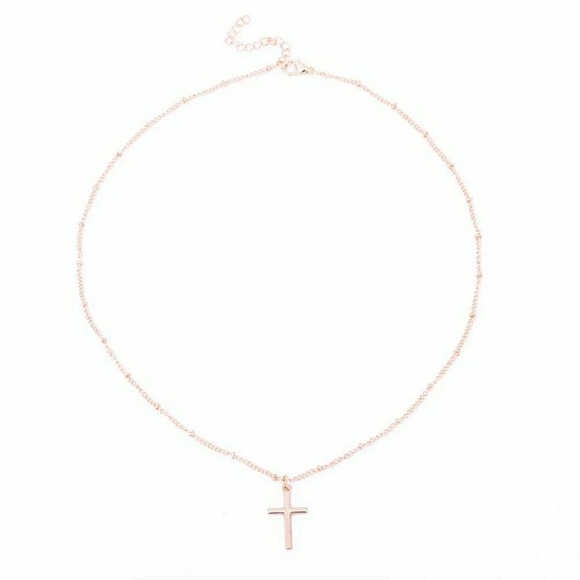 5 for $25 Delicate Dainty Cross Necklace - Picture 6 of 6