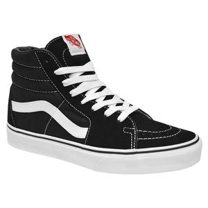 VANS - Black Women's High Tops - Size 8.5