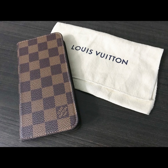 Louis Vuitton Authentic iPhone 7plus folio - Picture 1 of 3