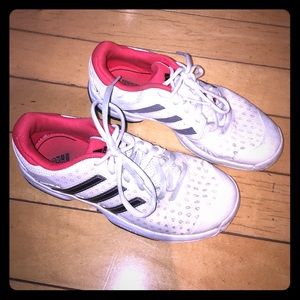 Adidas kids tennis sneakers size 3