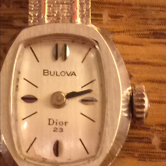 Christian Dior by Bulova solid 14k Watch - Picture 1 of 6