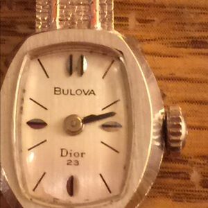 Christian Dior by Bulova solid 14k Watch