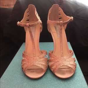 Champagne Betsey Johnson Heels