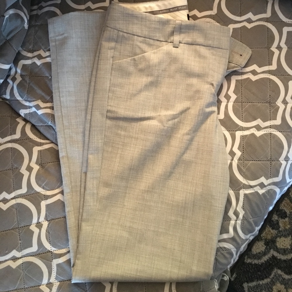 Light grey dress pants size 2 short