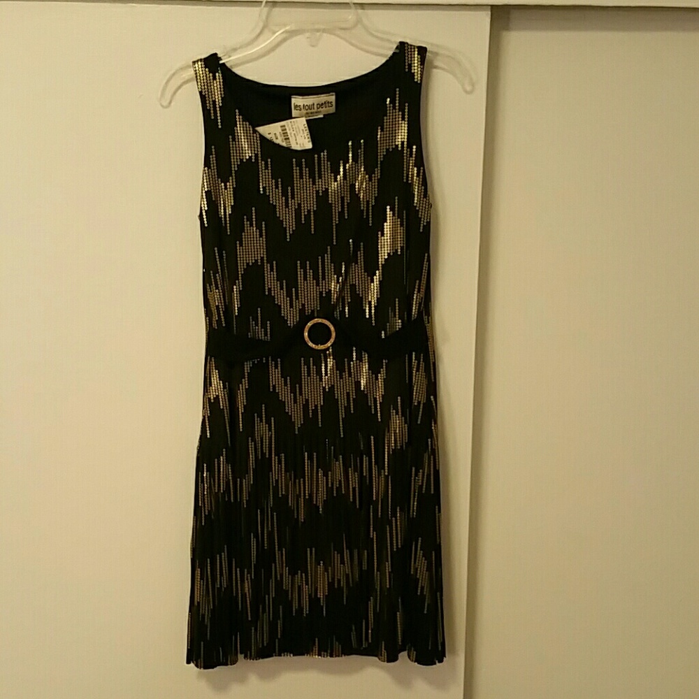 Girls dress black size 14