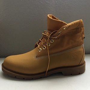 Men's Size 10 Timberland Roll Top Wheat Boots