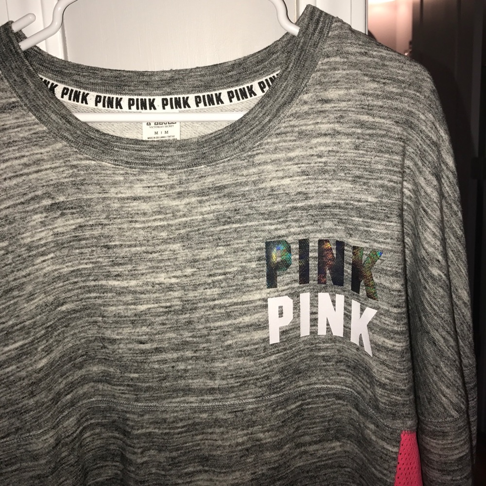 REDUCED!! Victoria's Secret Pink Sweatshirt - Picture 2 of 3