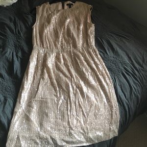 Sequin sleeveless dress