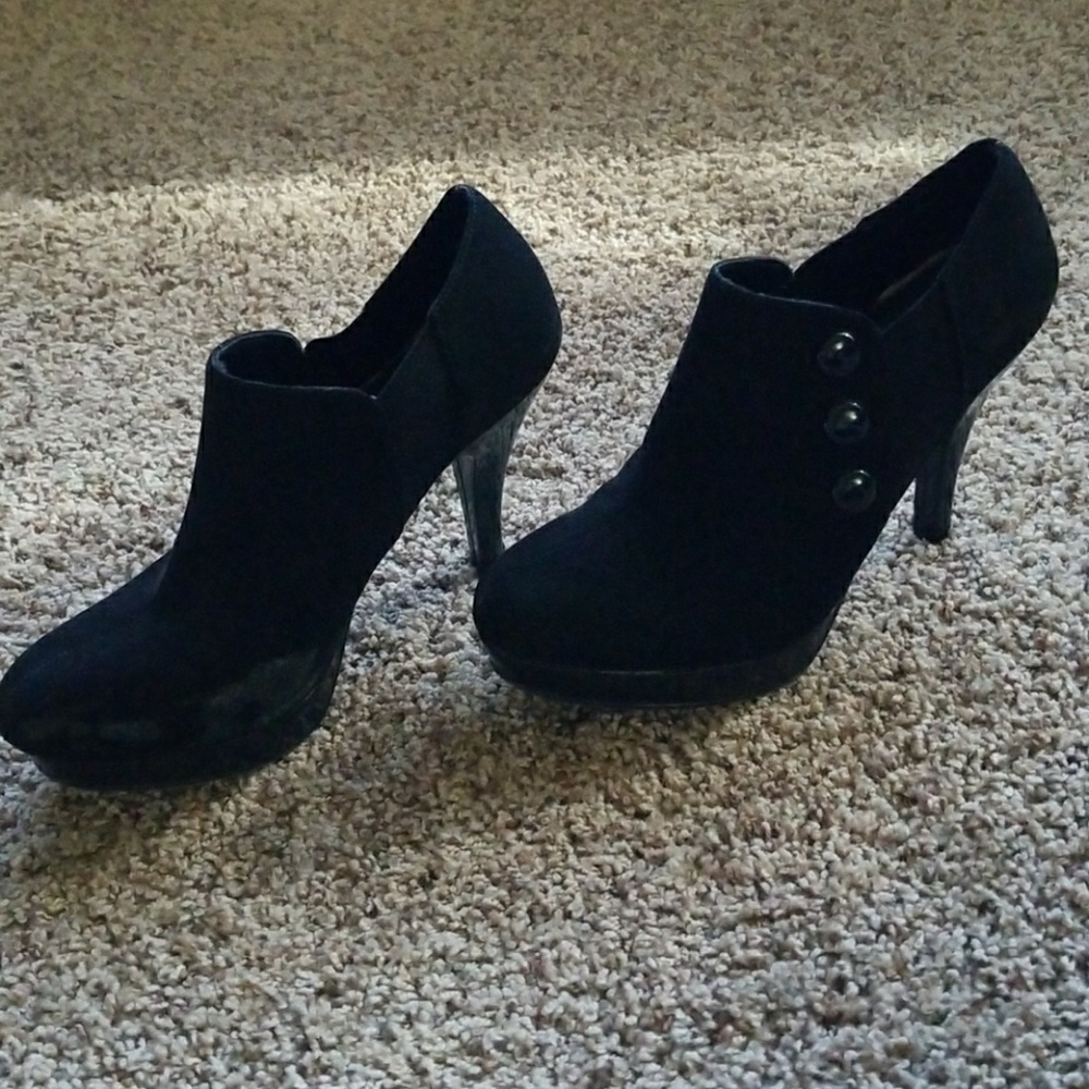 Black booties