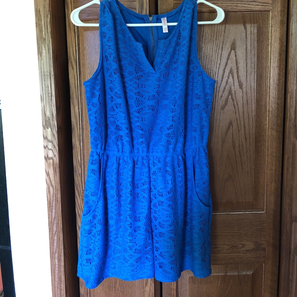 Blue romper