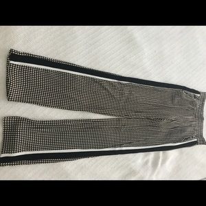 Zara XS Geometric Print Trousers