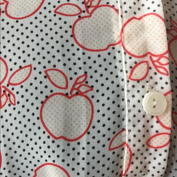 Apple and Polka Dot Top - Picture 7 of 7