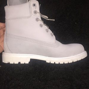 Flint Grey Women's Timberlands