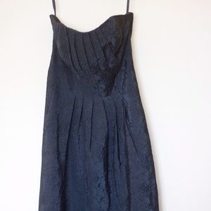 White House|Black Market Pleated BlaCocktail Dress