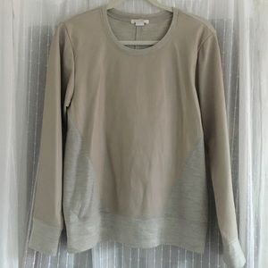 Helmet Lang Lamb Leather + Wool Sweatshirt