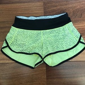 EUC Lululemon size 2 speedy short