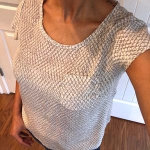 Cynthia Rowley cap sleeve blouse