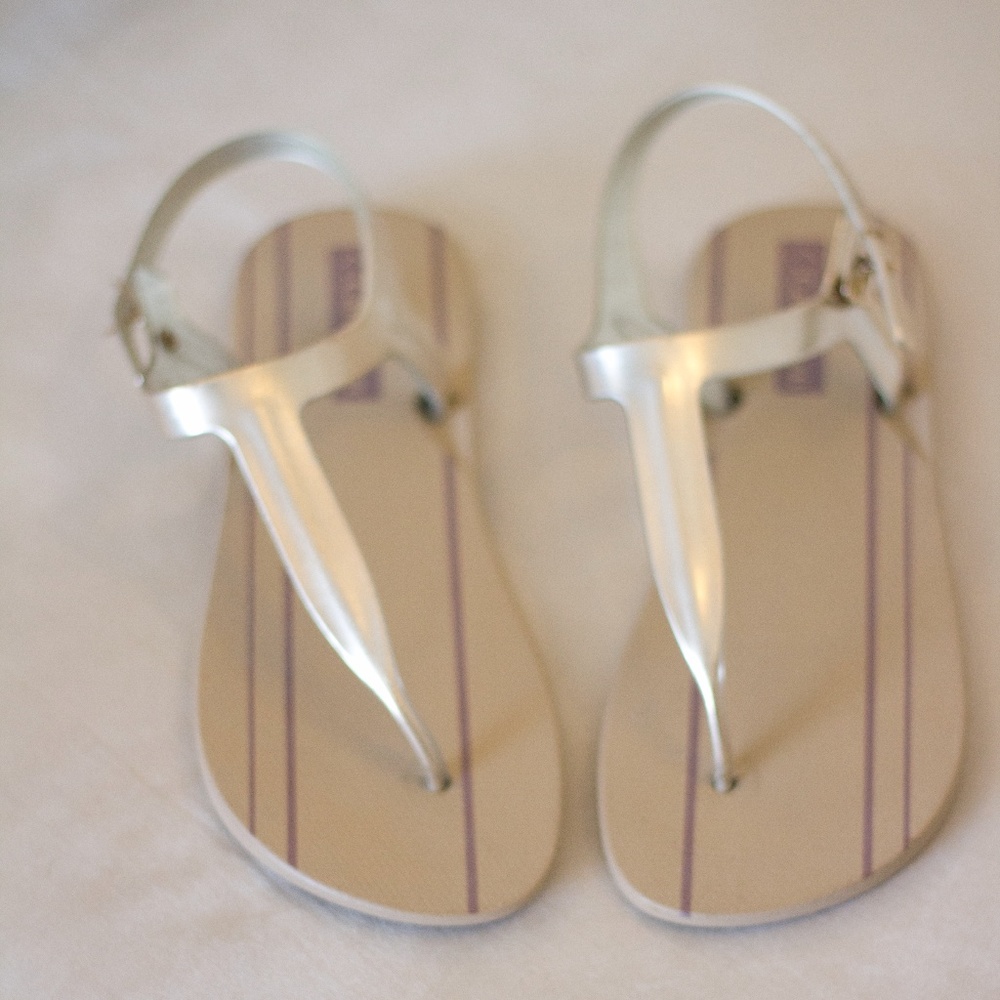 Casual Gold Sandals
