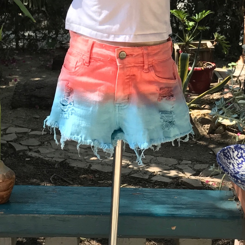 Any three for 20 Tie dye stretchy booty shorts