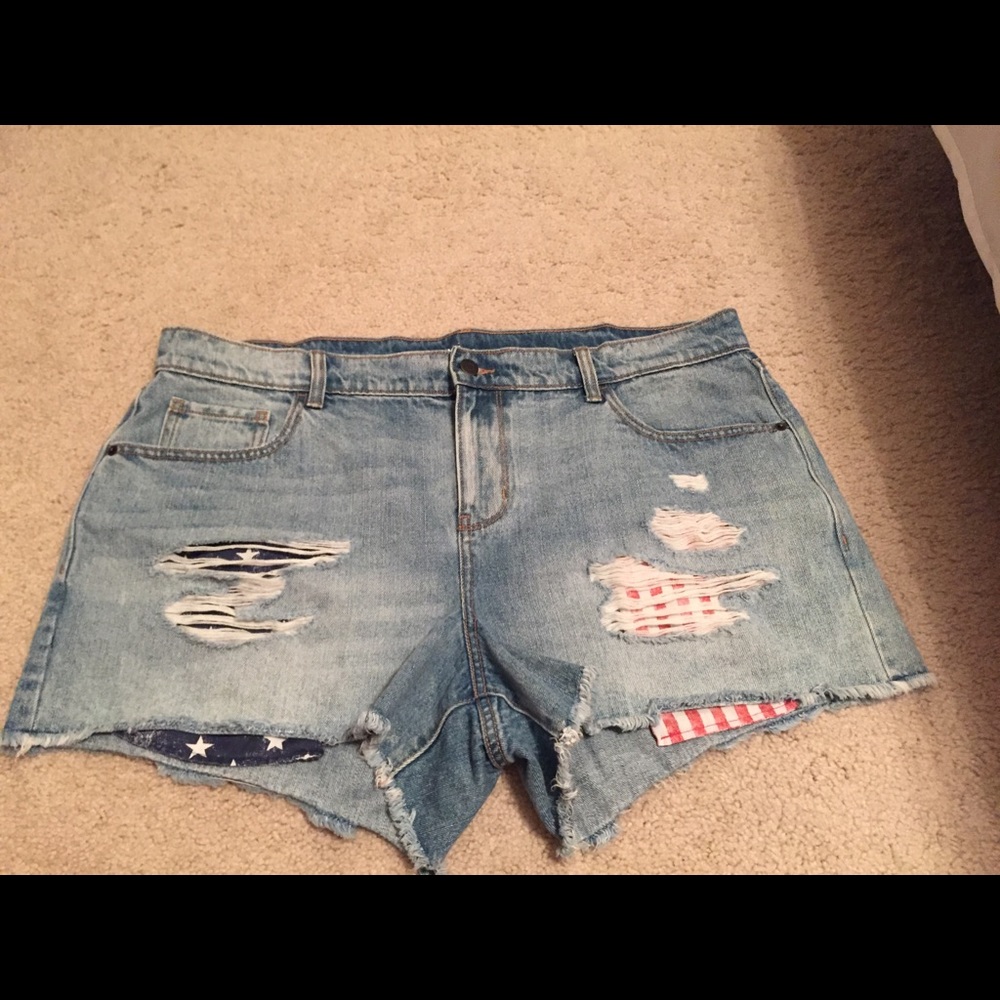 American Flag Shorts