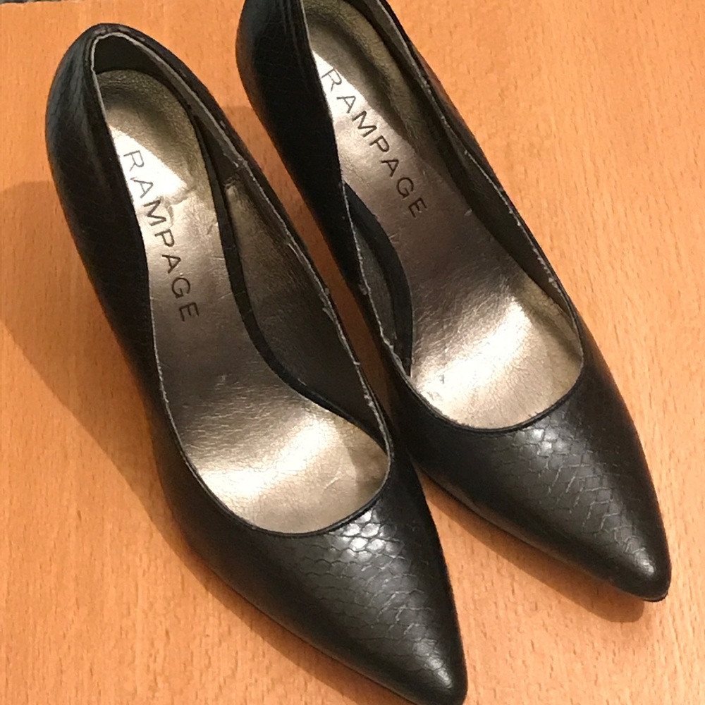 Rampage Used black high shoe size 8