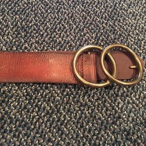 Gap Brown Leather Belt Size Medium
