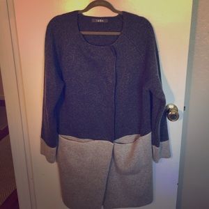 Sweater coat!