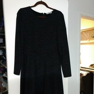 Delia Dark Gray XL Dress