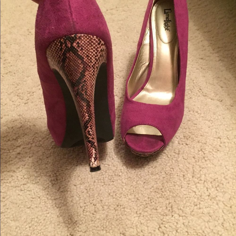 Purple heels