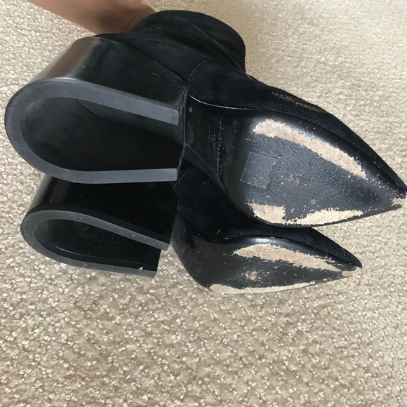 Acne studios angel suede booties size 37 - Picture 2 of 5