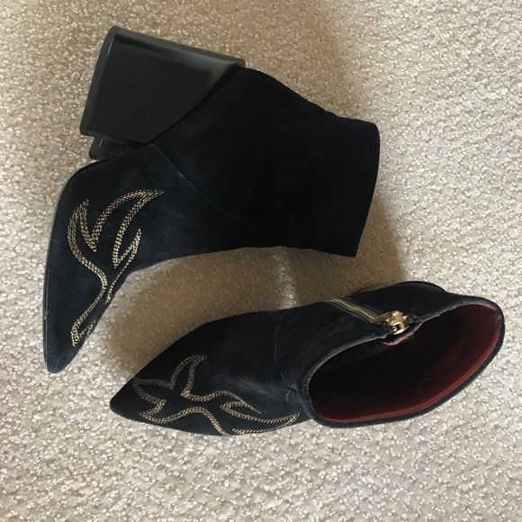 Acne studios angel suede booties size 37 - Picture 3 of 5