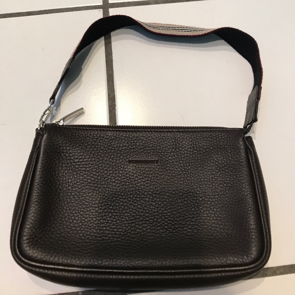 BEST OFFR Brown leather Burberry bag