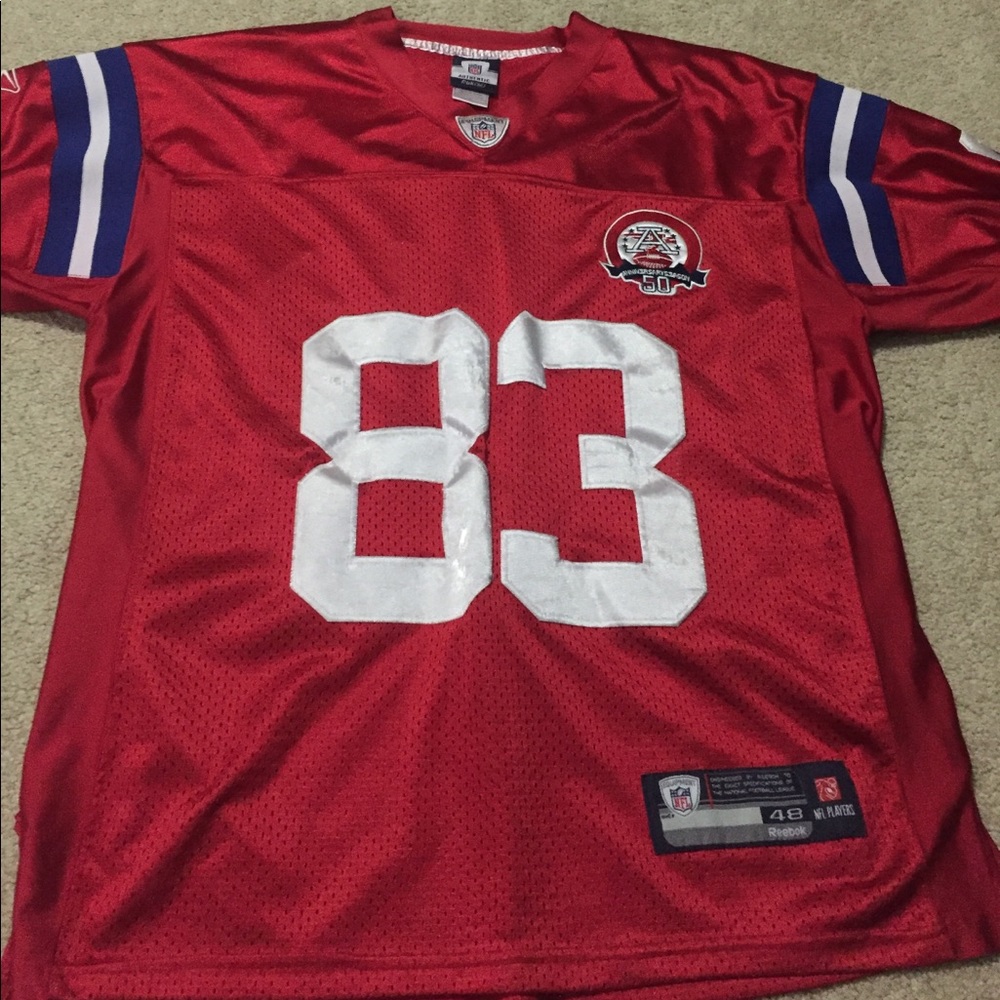 Patriots #83 Welker Replica Jersey