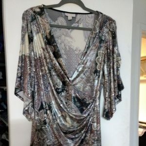 Dressy Paisley Top 1X  - NWOT