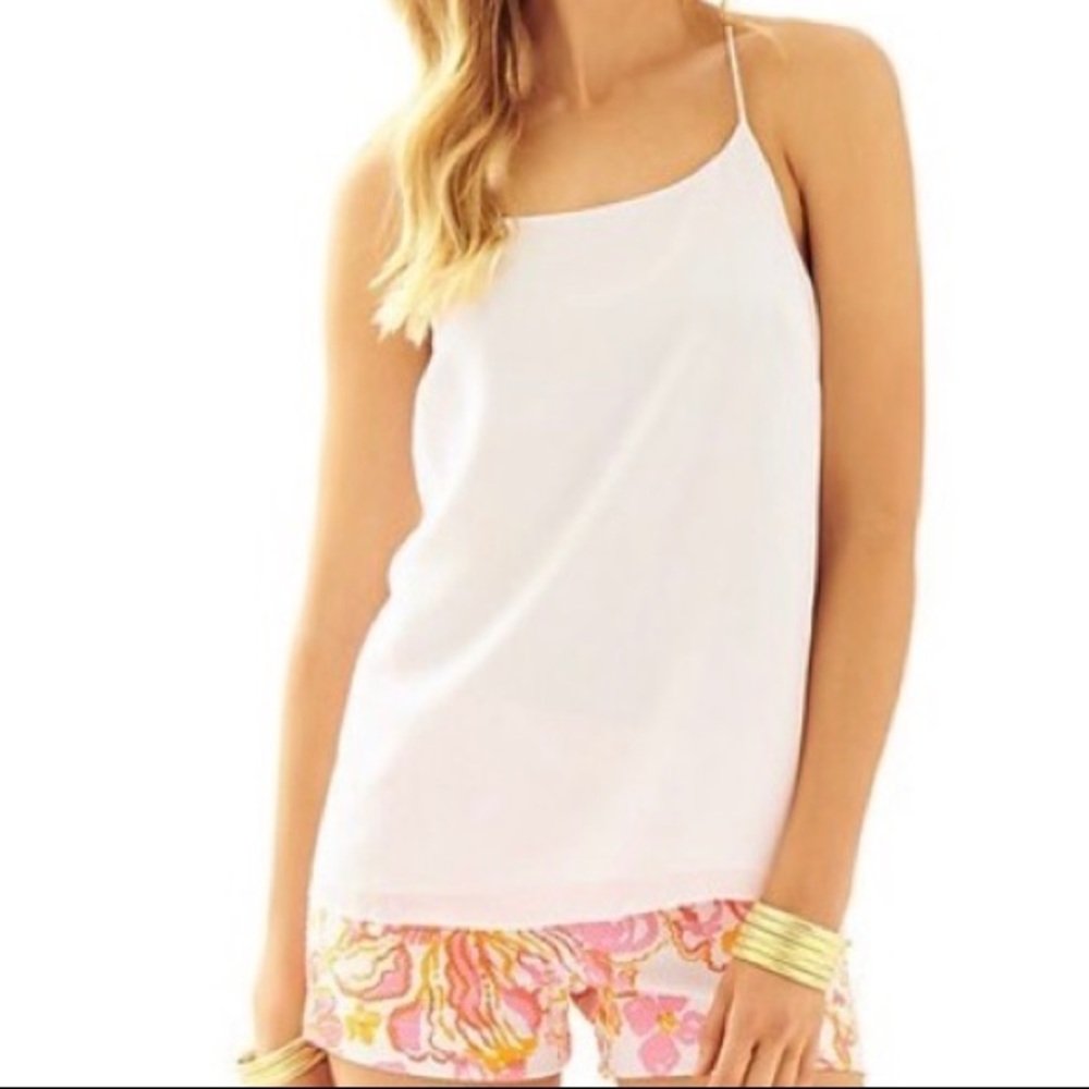 NWT Lilly Pulitzer Belle Top in Resort White