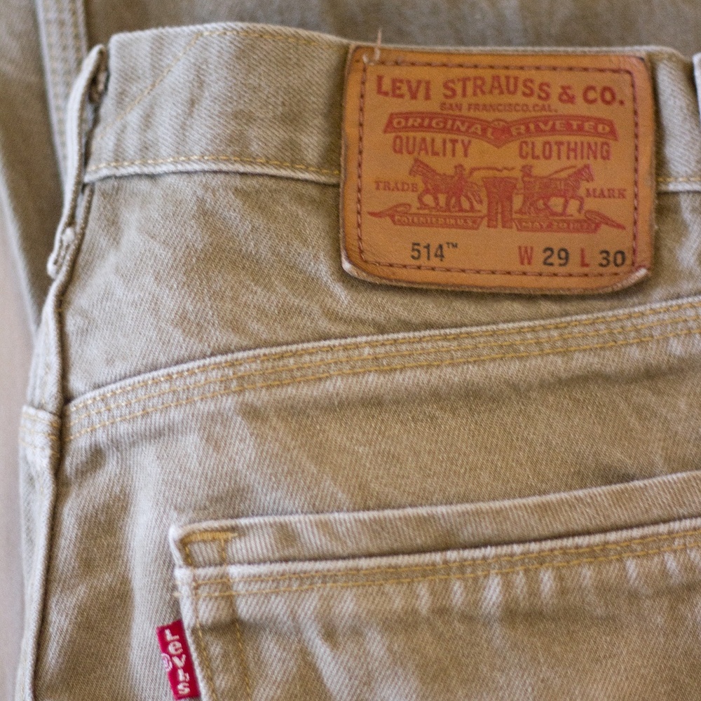 514™ STRAIGHT FIT PANTS in EARTH BROWN 29x30