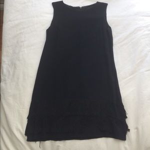 Vintage 1960s Mini Fringe Shift Dress