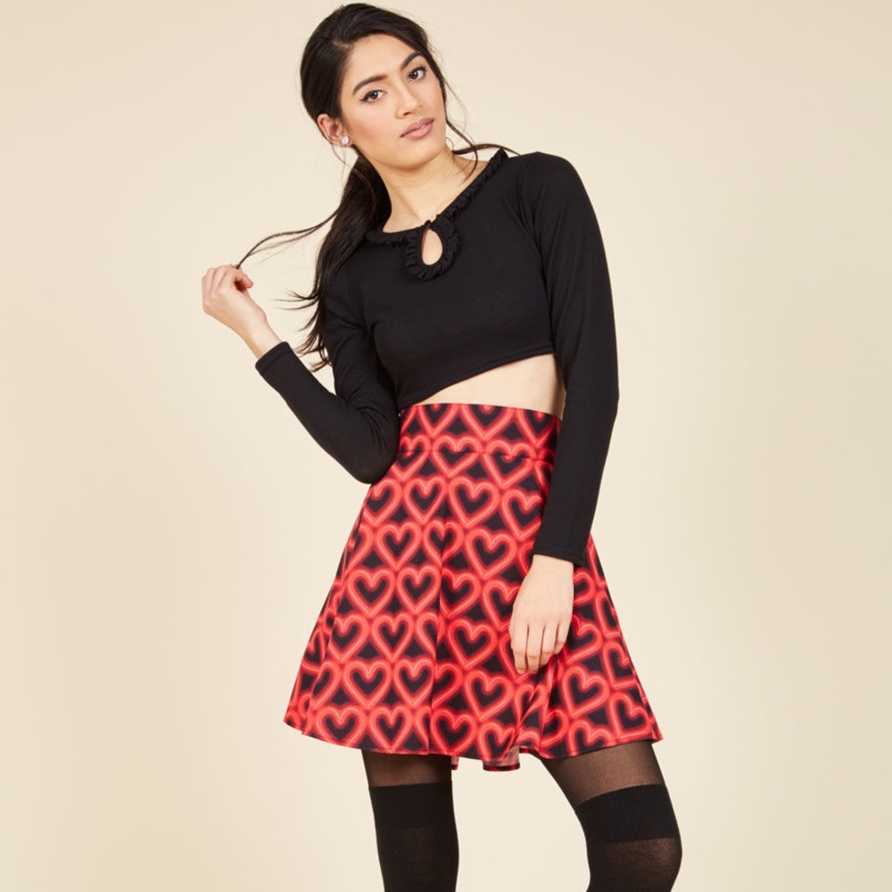 SOLD - NWT ModCloth | Crop, Skip, and a Jump Top