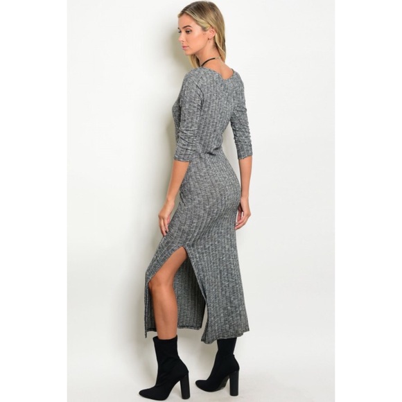 ⚡️LAST⚡️| RIBBED MIDI | - Picture 2 of 4