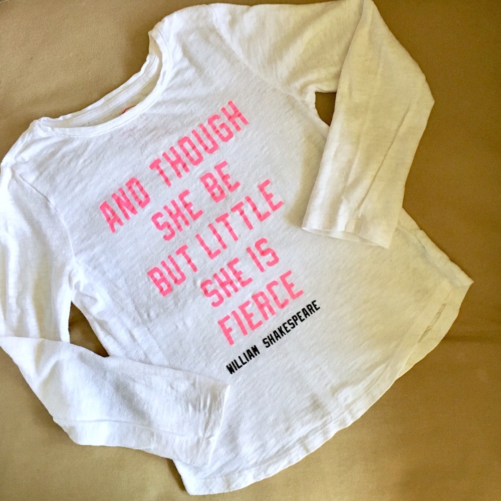 💰SOLD LOCAL💰 GAP Kids Shakespeare girls tshirt