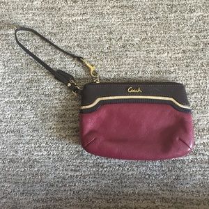 Coach wristlet