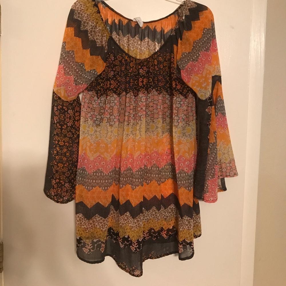 Sheer shirt