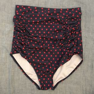 High waisted bikini bottoms