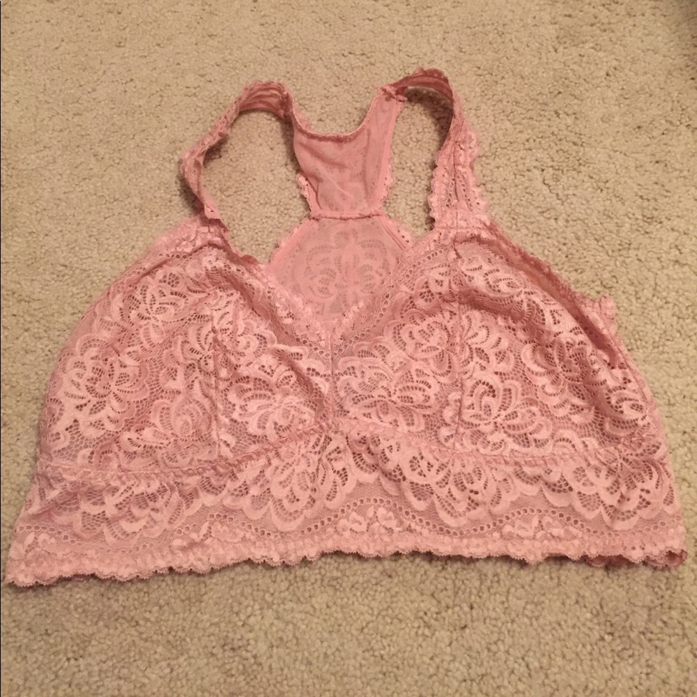 Blush racerback bralette